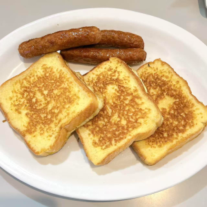 French Toast with Sausage
