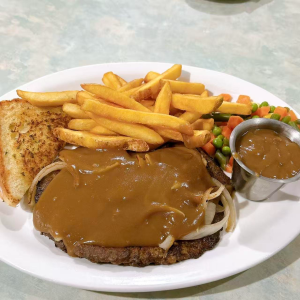 33. Hamburger Steak