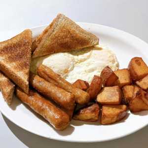 Two Eggs with Sausage