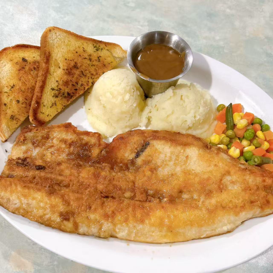 36. Grilled White Fish Fillet