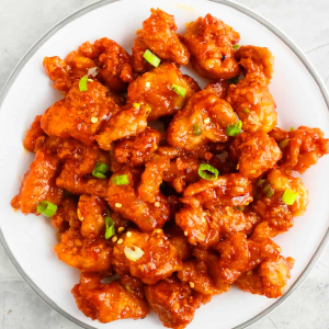 Spicy Fried Chicken Bowl 매운 후라이드 치킨 덮밥