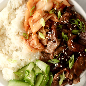 Beef Bulgogi Bowl 불고기 덮밥