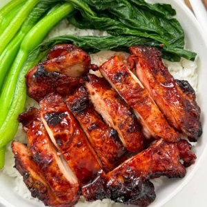 Spicy Pork Belly Bowl 매운 삼겹살 덮밥