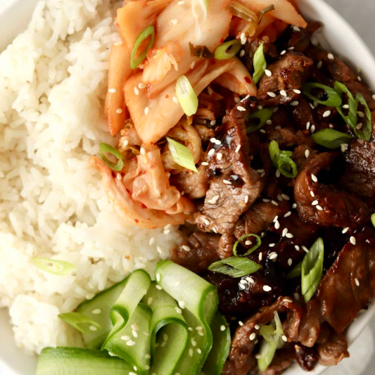 Beef Bulgogi Bowl 불고기 덮밥
