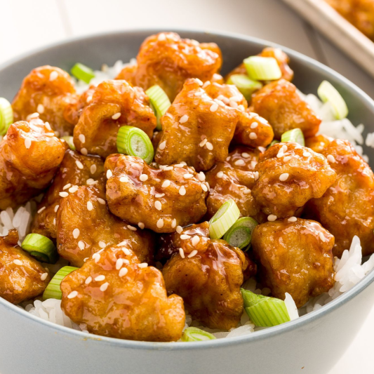 Orange Chicken Bowl 오렌지 치킨 덮밥