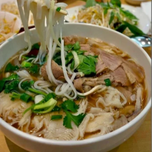 17. Medium Rare Beef, Brisket, Tendon, Flank & Tripe