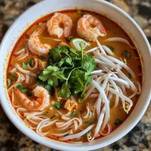 19. Thai Spicy & Sour Soup with Seafood & Chicken