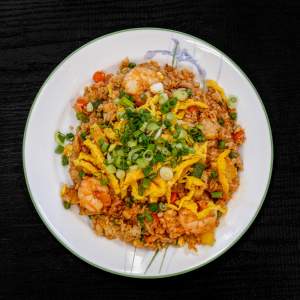 49A. Pineapple Fried Rice with Shrimp & Chicken