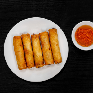 1. Spring Rolls (5 pcs)