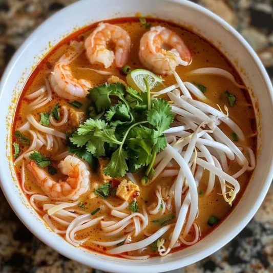 19. Thai Spicy & Sour Soup with Seafood & Chicken
