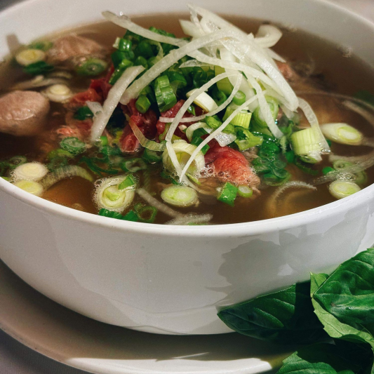 15. Medium Rare Beef with Beef Balls