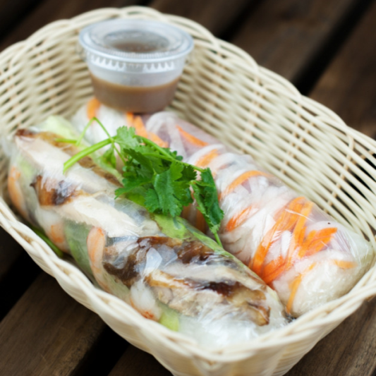 3B. Chicken & Shrimp Salad Rolls (4 pcs)