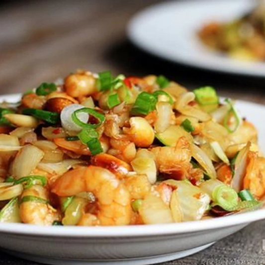47A. Stir-Fried Prawns & Vegetables
