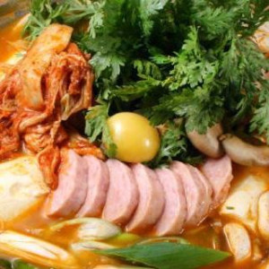 Hot Pot with either Rice or Noodles