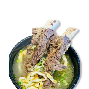 Beef Ribs with Bone in Soup