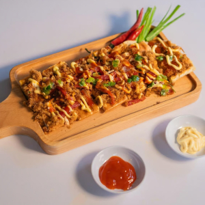 Loaded Flat Baguette / B&aacute;nh M&igrave; Nướng Muối ớt
