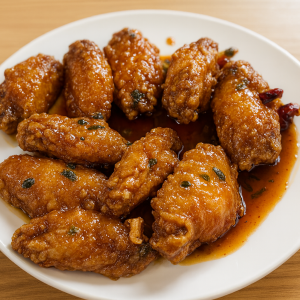 Garlic Fried Chicken Breast / 干烹雞翅 깐풍기