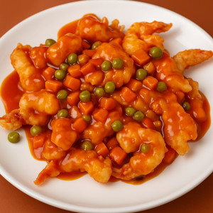 Prawns with Chili Sauce / 干燒明蝦 칠리새우