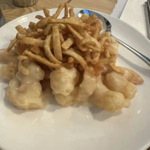 White Cream Prawns
