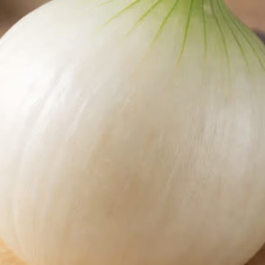 Peeled Yellow Onion