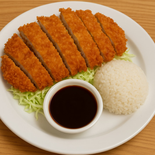 Pork Chop Rice / 豬排蓋飯 돈까스