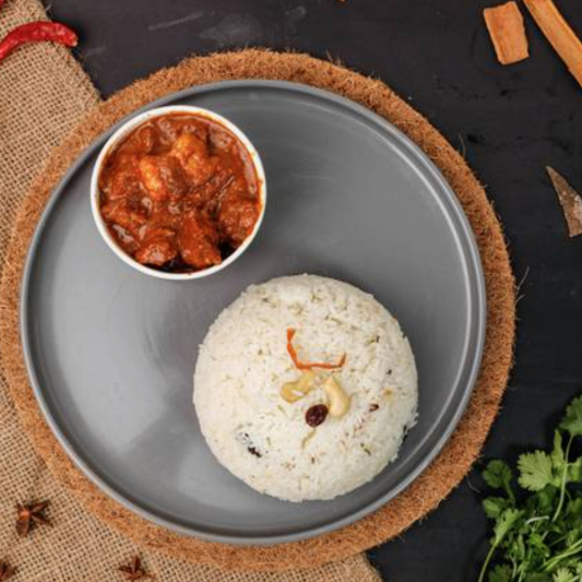 Ghee Rice & Beef Roast