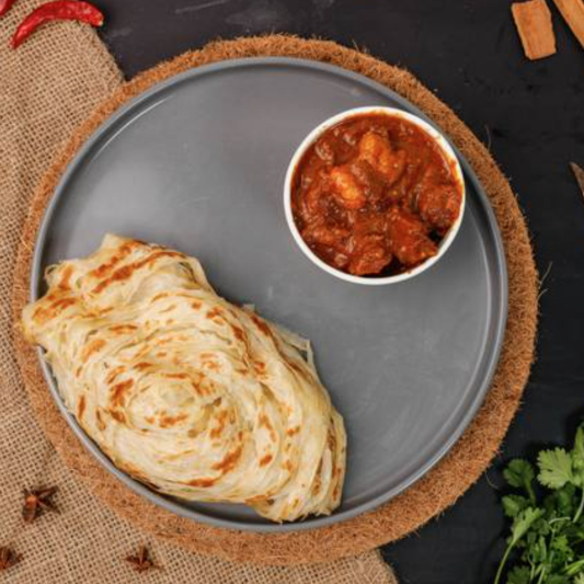 Porotta & Chicken Curry