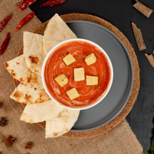 Soft Naan & Paneer Butter Masala