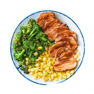 BBQ Pork with Broccoli