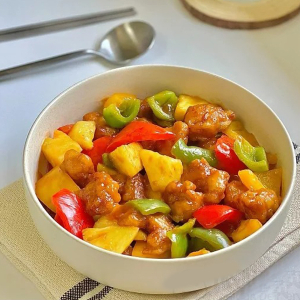 Sweet & Sour Pork with Pineapple