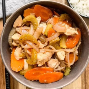Chicken Chop Suey (Lunch Menu)