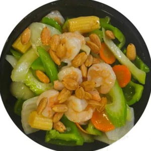 Almond Shrimp Ding