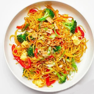 Singapore Style Fried Noodles