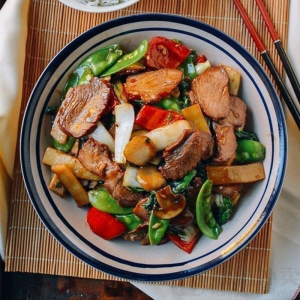 Pork with Mixed Vegetables