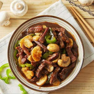 Beef with Mushrooms