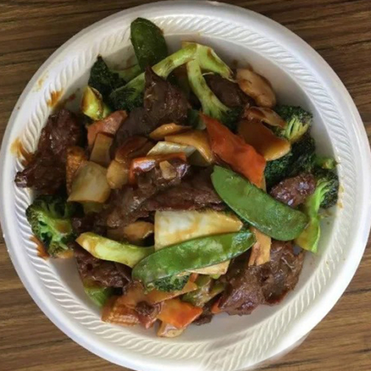 Beef with Mixed Vegetables (Lunch Menu)
