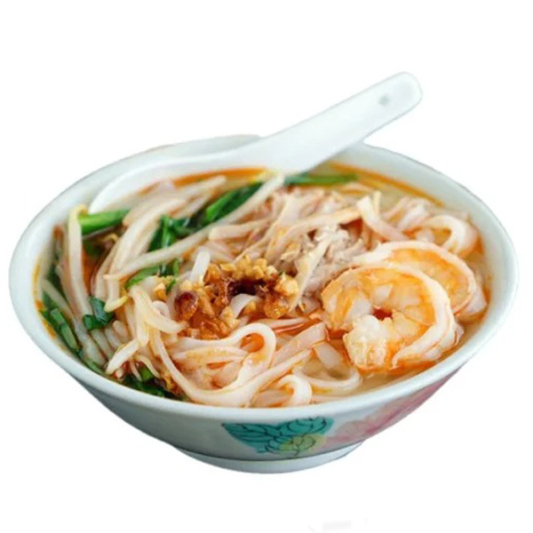Yet Ca Mein Soup with Shrimp, Chicken & Vegetables