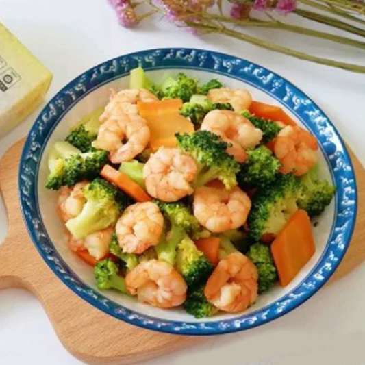 Shrimp with Broccoli