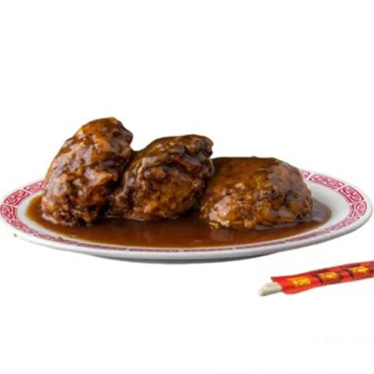 BBQ Pork Egg Foo Young