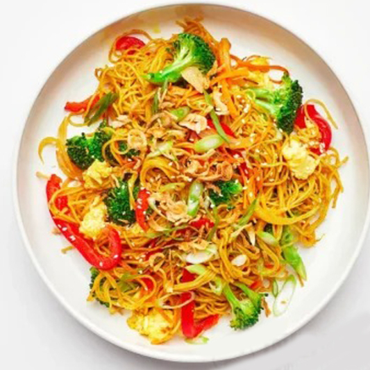 Singapore Style Fried Noodles