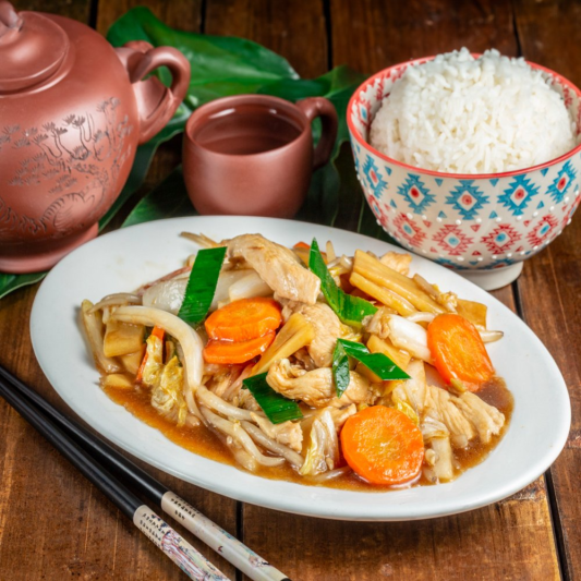 Chicken with Mixed Vegetables