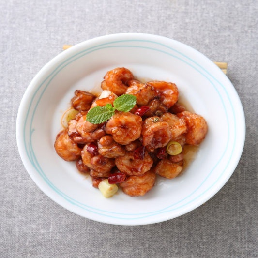 Szechuan-Style Fried Shrimp