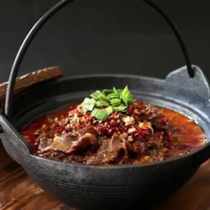 S19. Szechuan Boiled Beef 水煮滑牛肉