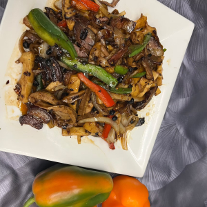 S26. Sweet Potato Vermicelli with Spicy Minced Pork 蚂蚁上树