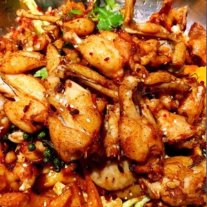 S3. Stir-Fried Spicy Frog Leg 香辣蛙泳冠军