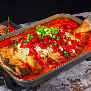 S45. Charcoal Grilled Perch 炭烧鲈鱼