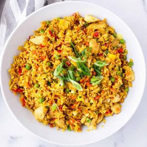 Fried Rice Chicken