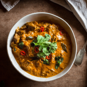 Curry Lamb with Rice