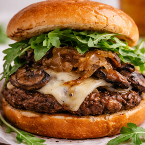 Mushroom Lovers Burger