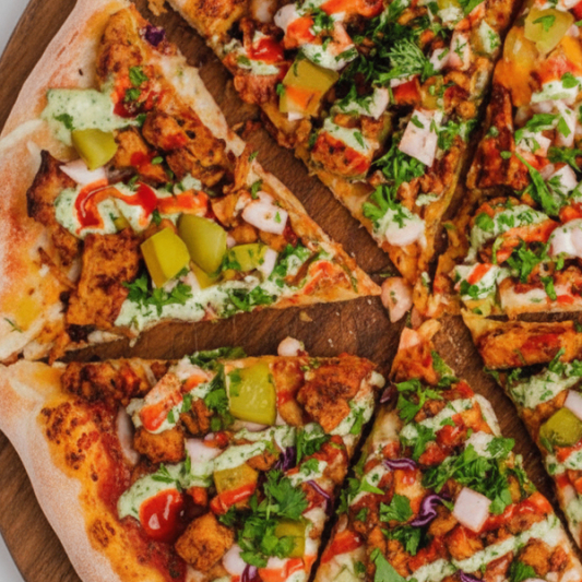 Shawarma Pizza